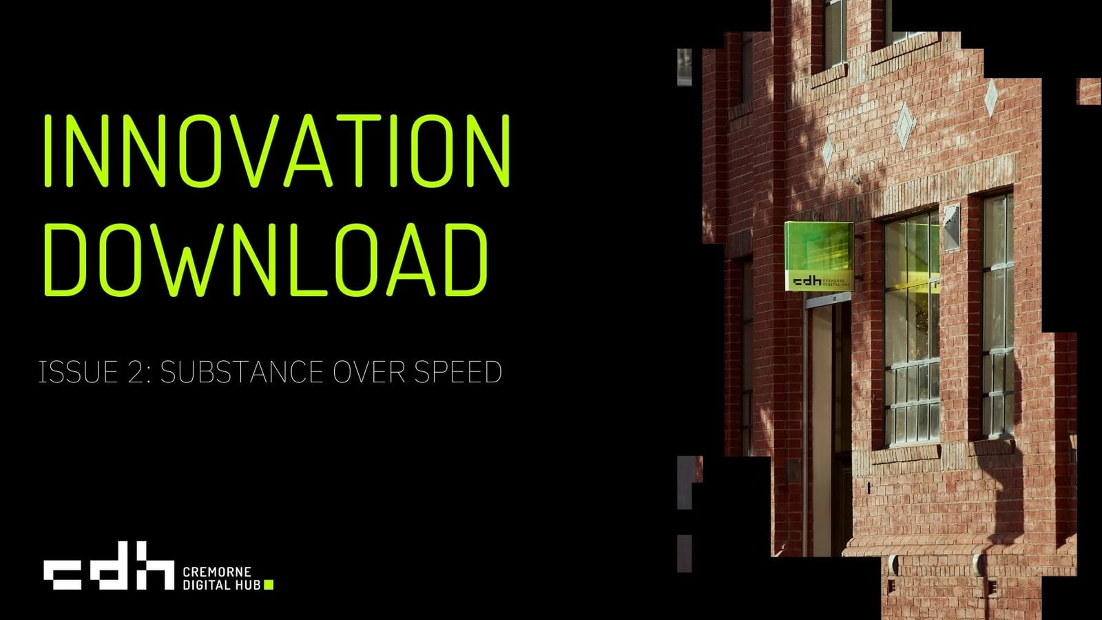 Issue #2: Substance Over Speed