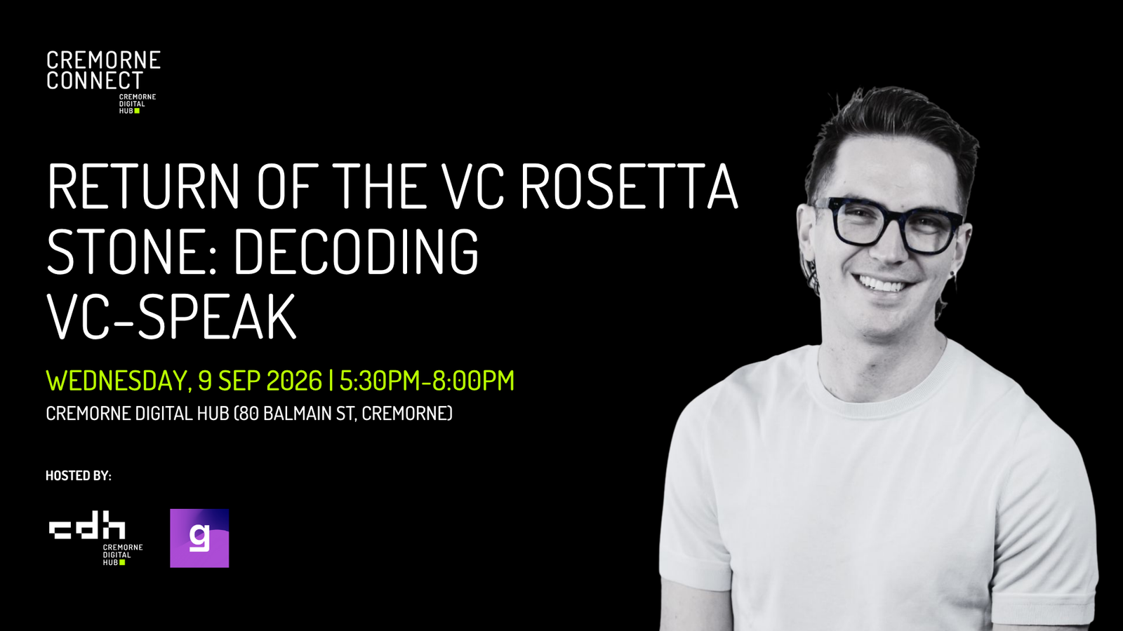 Cremorne Connect: Return of the VC Rosetta Stone: Decoding VC-Speak
