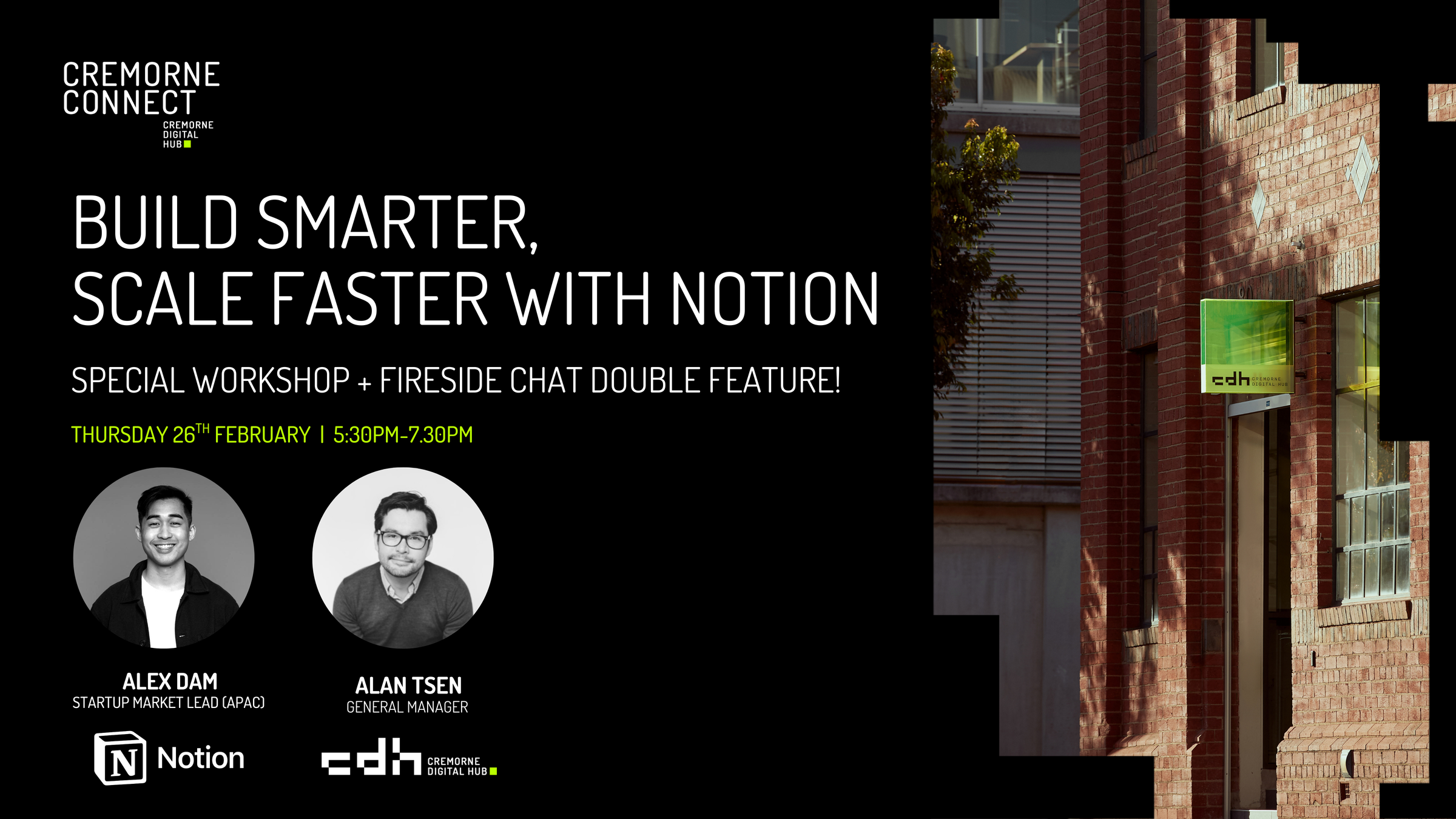 Cremorne Connect: Build Smarter, Scale Faster with Notion